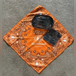 Titos Merch: 2 bandanas and a fanny pack